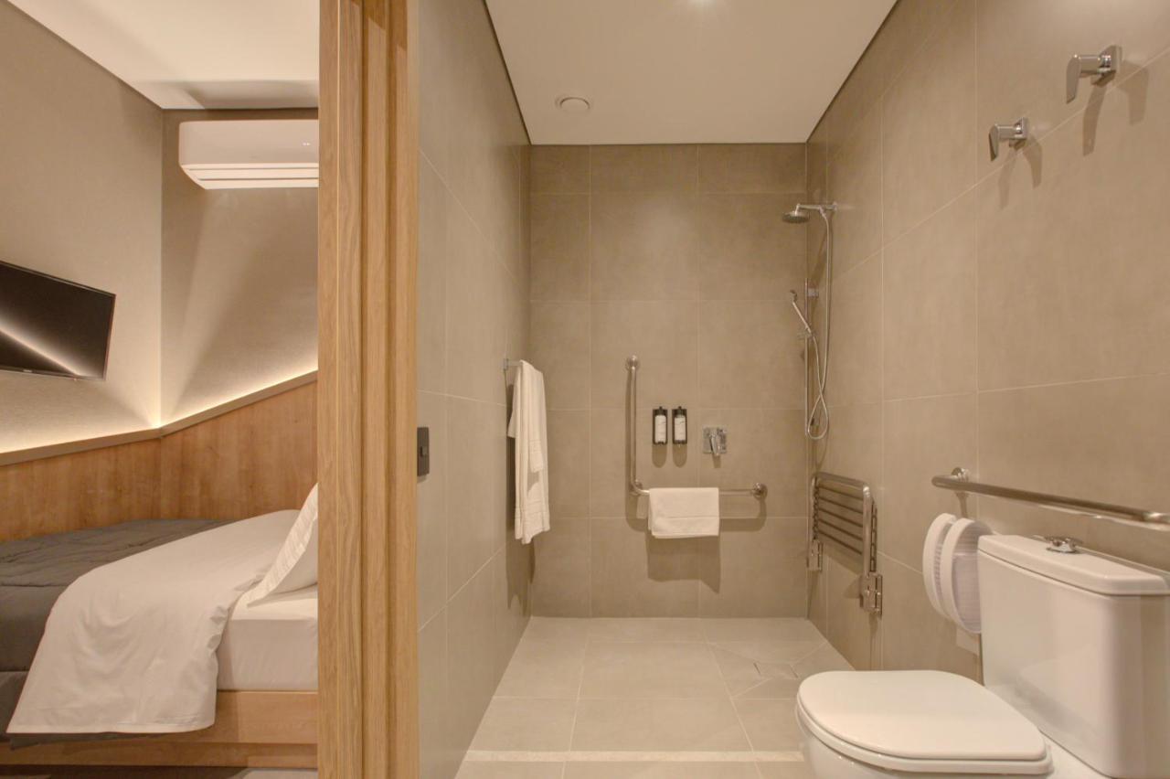 Fast Sleep Suites By Slaviero Hoteis - Hotel Dentro Do Aeroporto De Guarulhos - Terminal 2 - Desembarque Oeste المظهر الخارجي الصورة